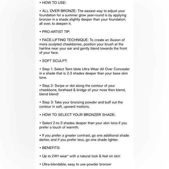 Lancome Bronzer In Tan NEW!!😀 - Picture 10 of 10